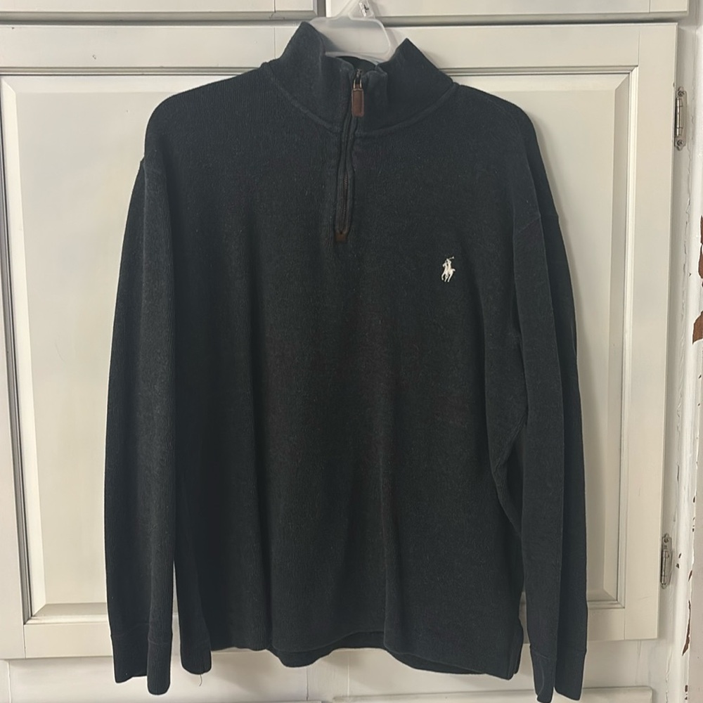 Polo Quarter Zip Pullover
